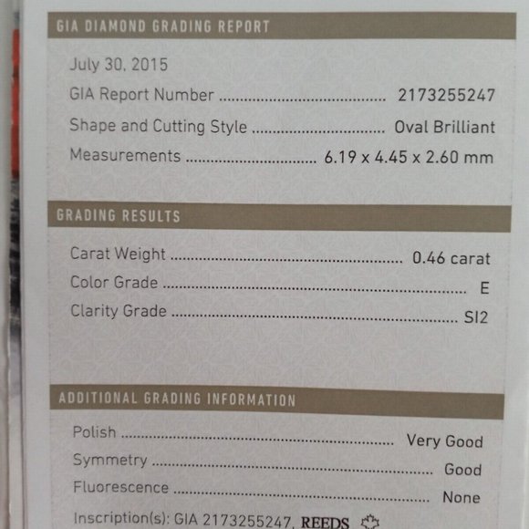 Natural Diamond Engagement Ring, 7/8CTW - Picture 4 of 5